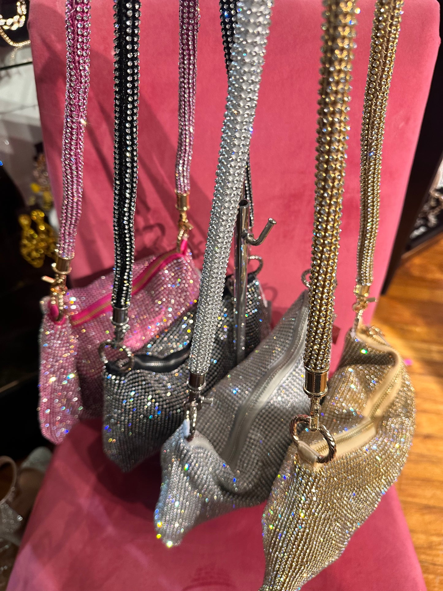 RHINESTONE PARTY BAG