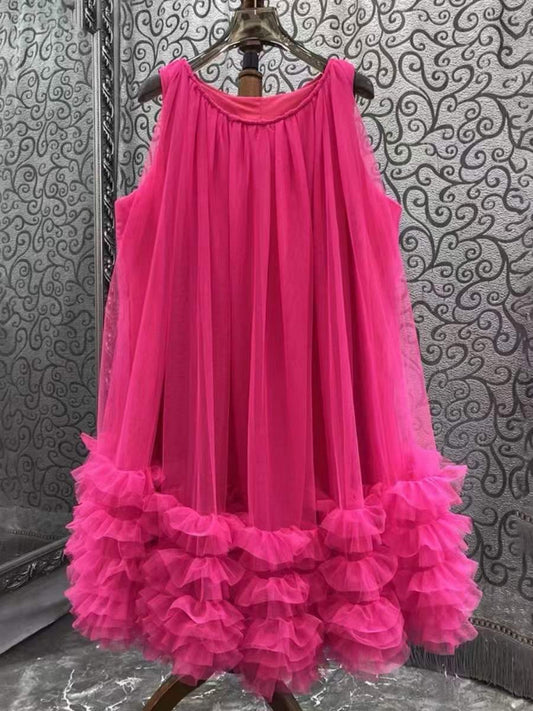 TULLE MINI DRESS