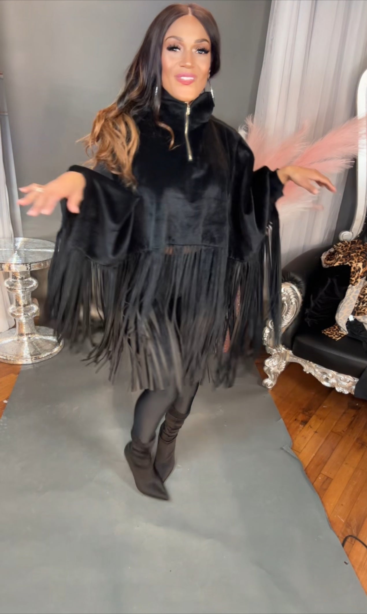 Fringe Poncho