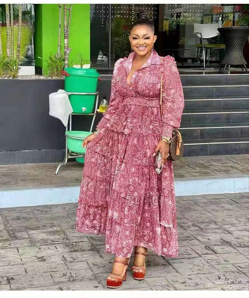 BOHEMIAN CHIC FLOWY DRESS