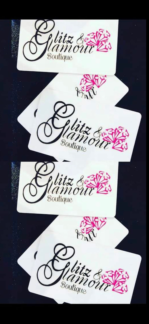 GLITZ GLAMOUR GIFT CARD
