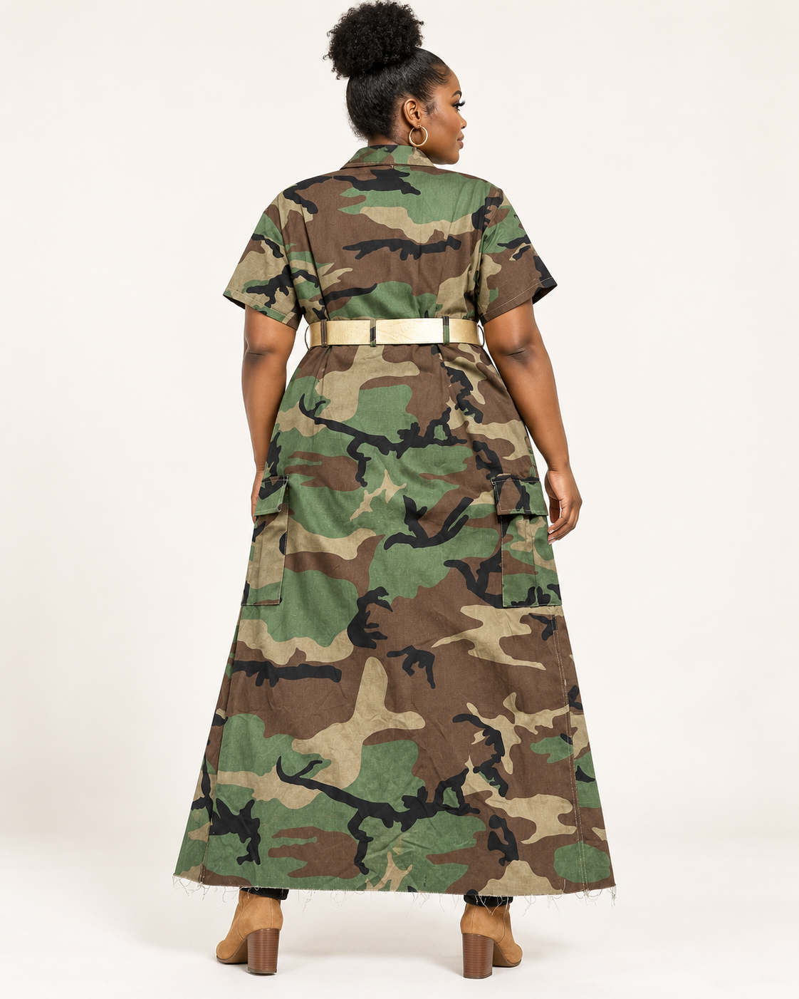 Camo Maxi Dress
