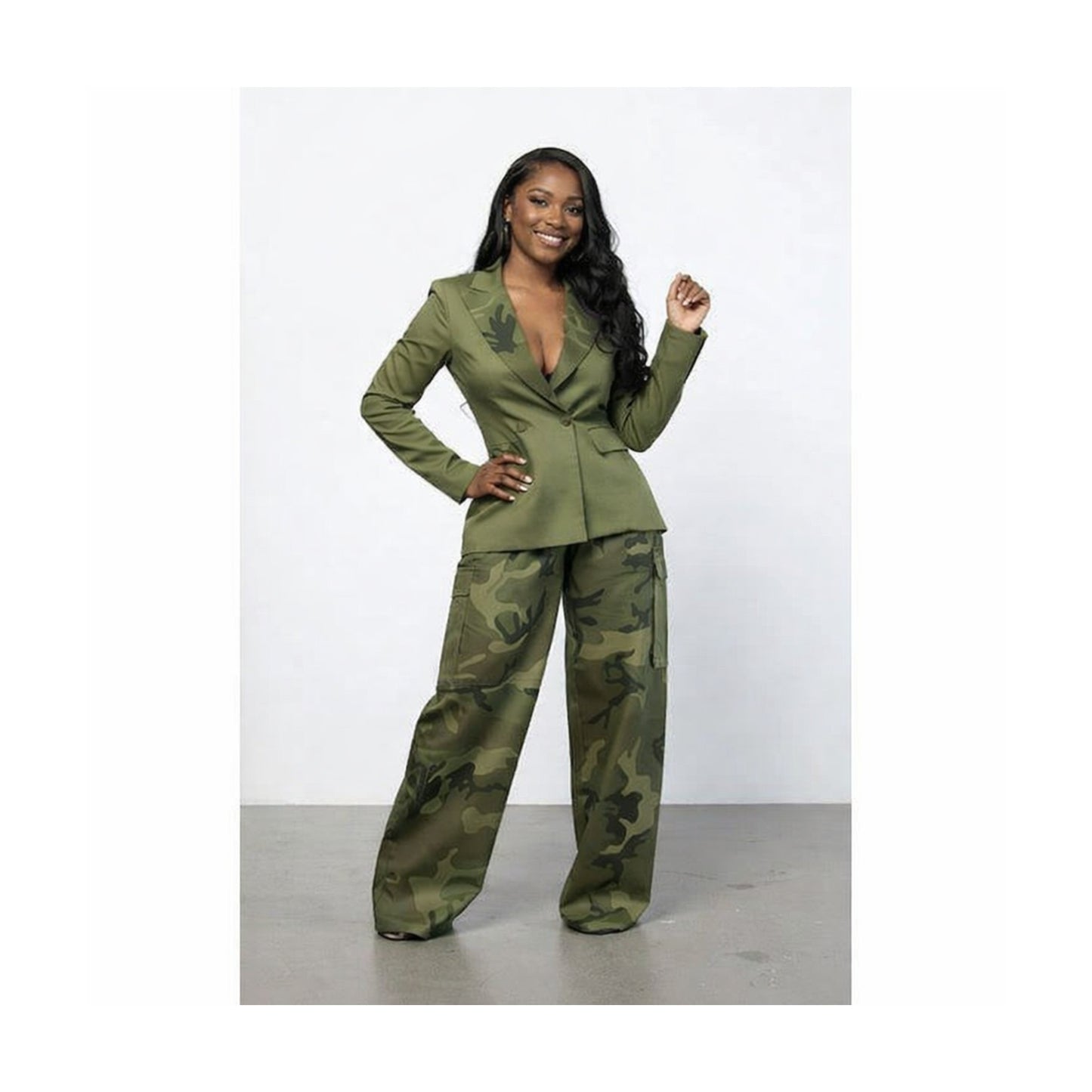 BLAZER CAMO SET