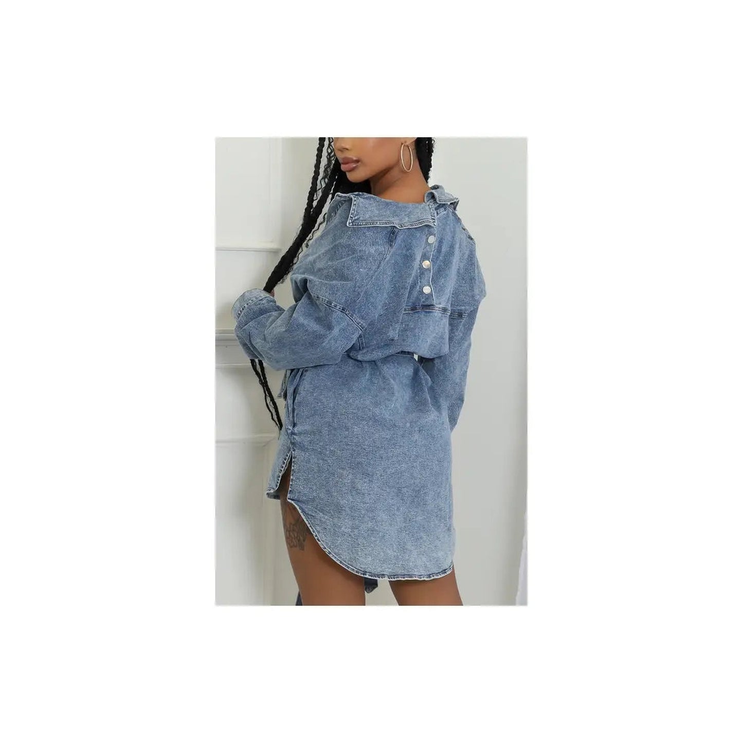 DENIM CHIC TOP