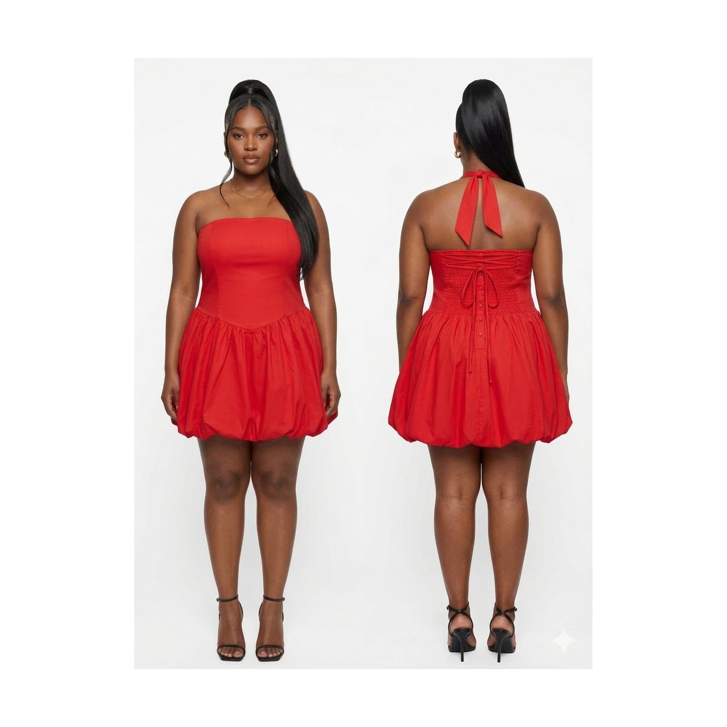 THE BUBBLE POP MINI DRESS