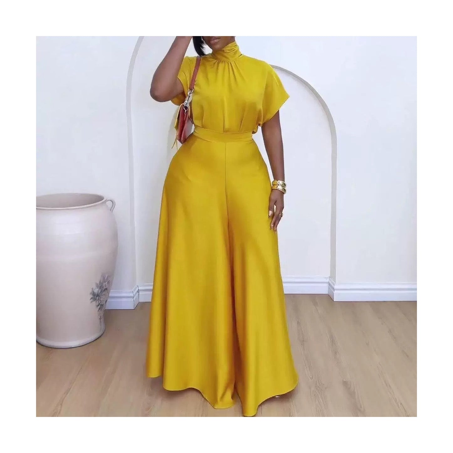 TWO PIECE PALAZZO PANT SET