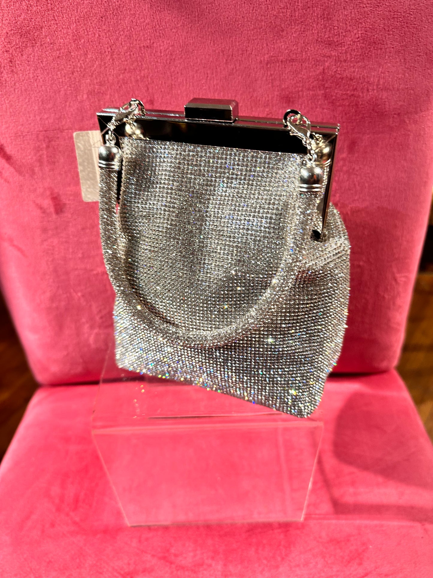 RHINESTONE PARTY BAG