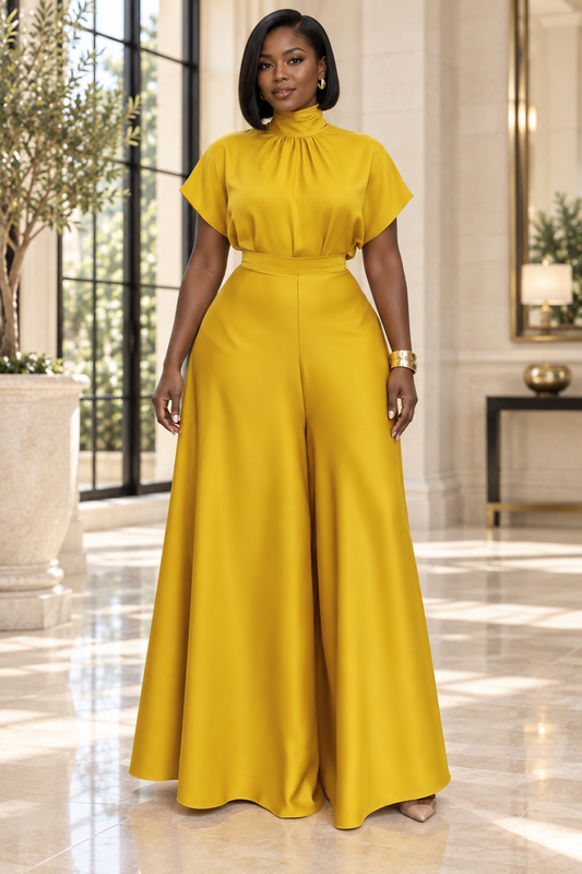 Two Piece Palazzo Pant