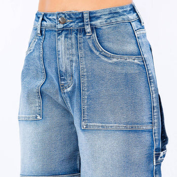 STONEWASH CARGO PANT