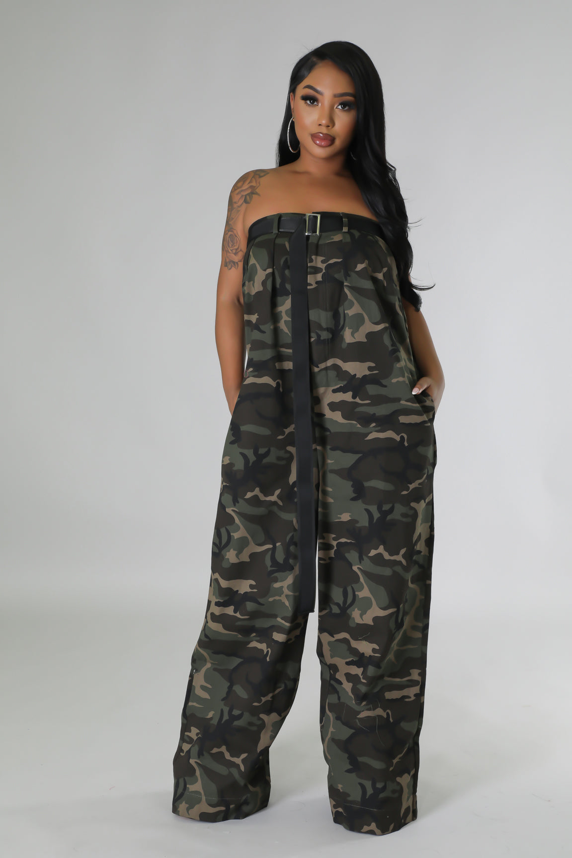 OVERSIZED CAMO JUMPSUIT