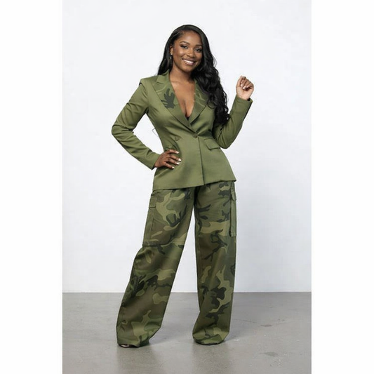 BLAZER CAMO SET