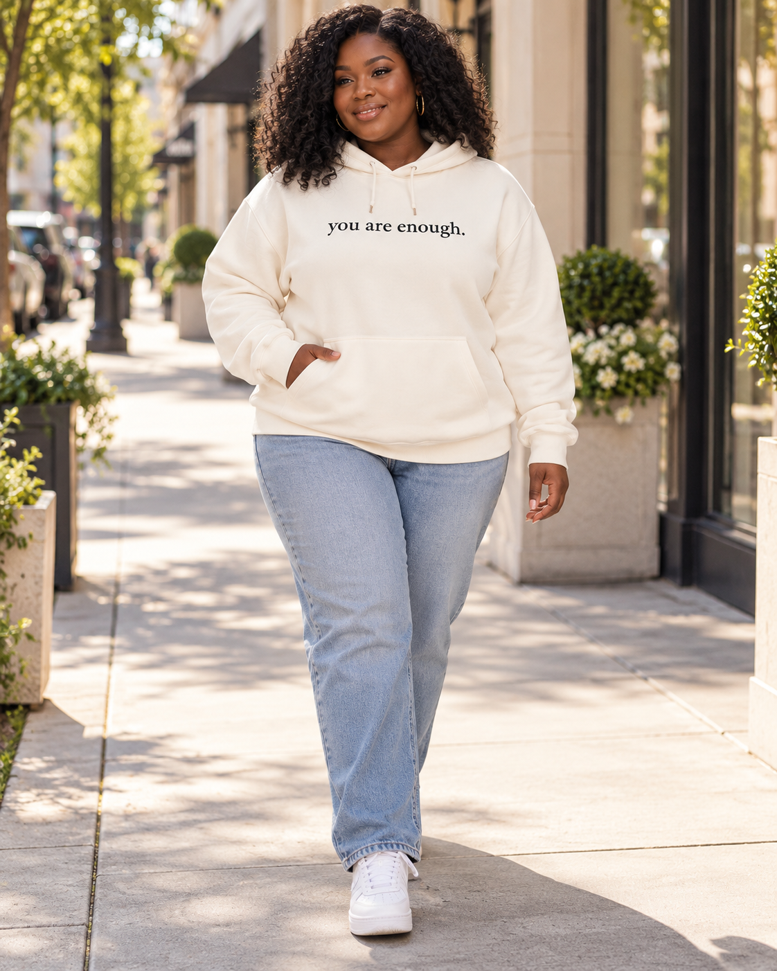 You are Enough Hoodie