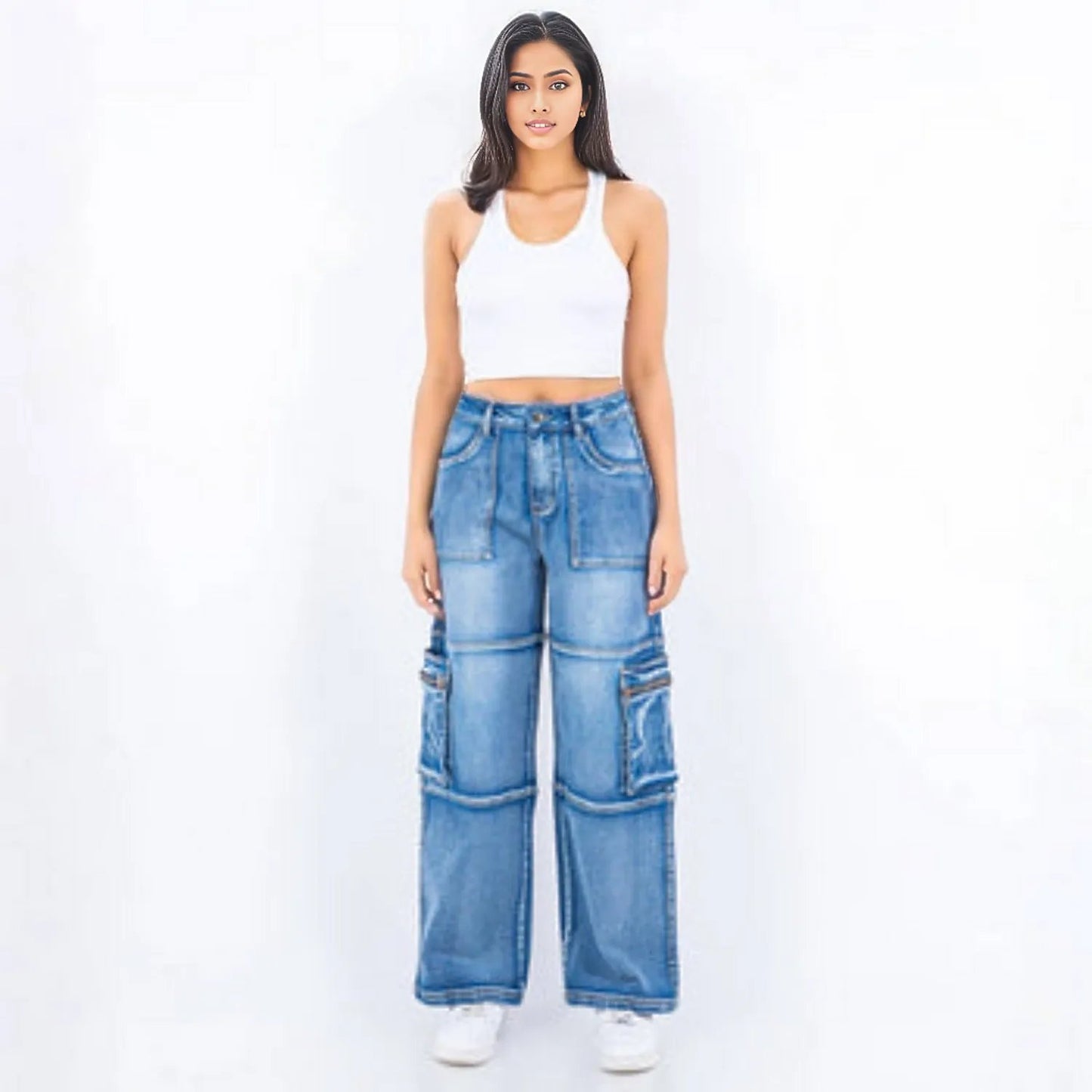 STONEWASH CARGO PANT