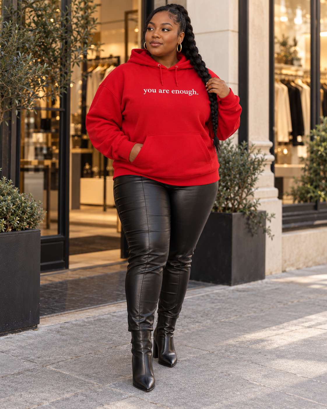 You are Enough Hoodie