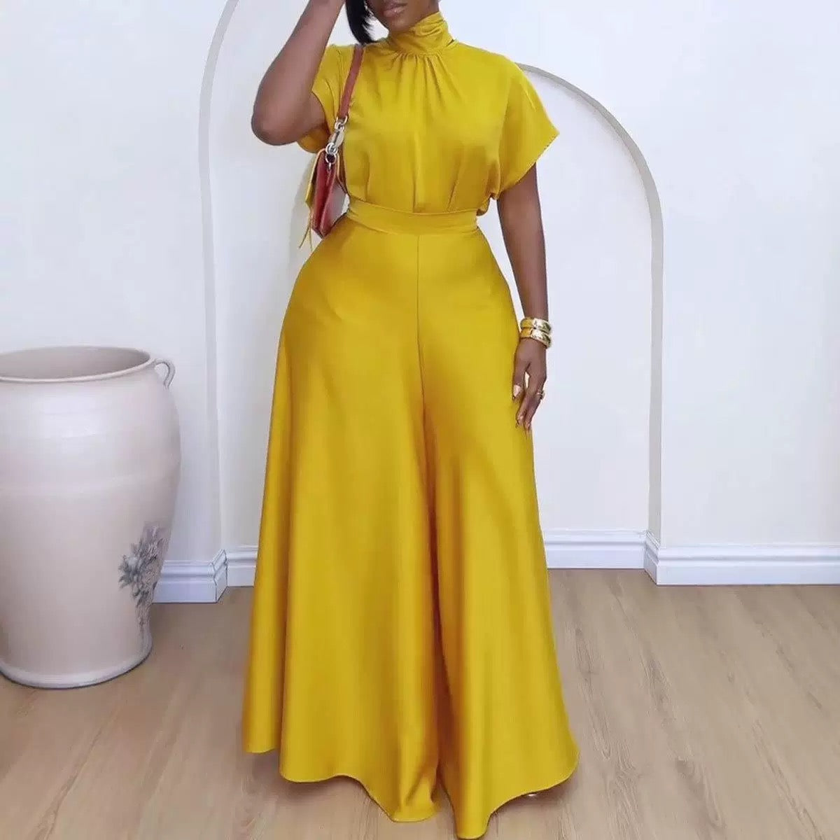 TWO PIECE PALAZZO PANT SET