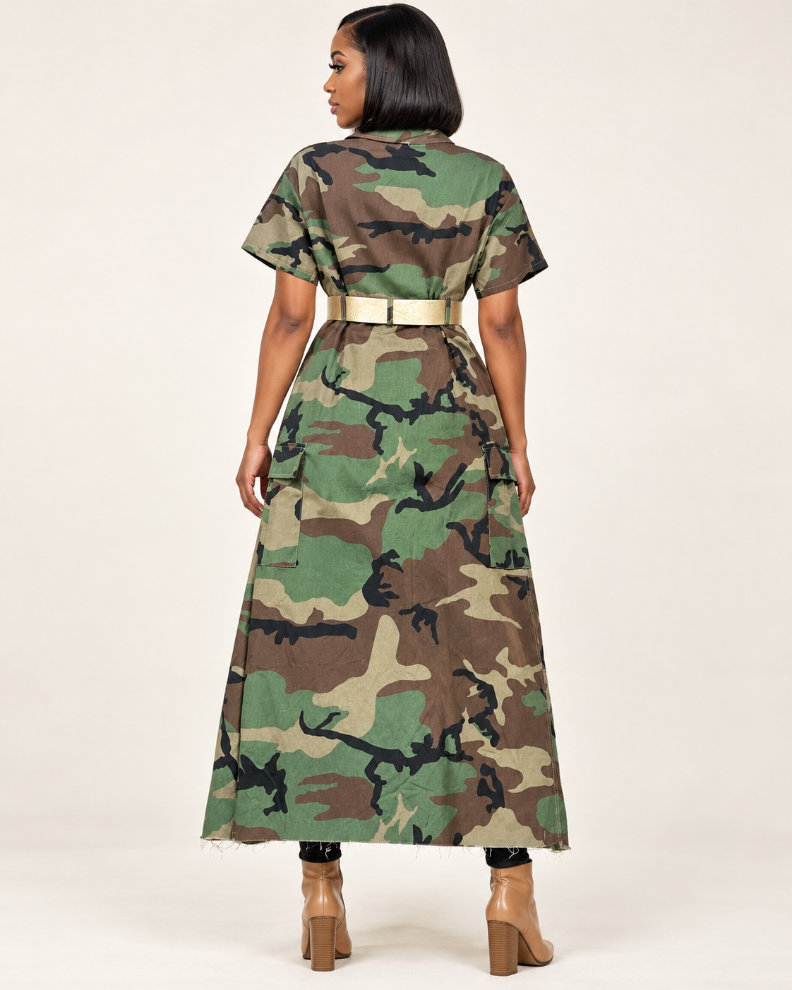 Camo Maxi Dress