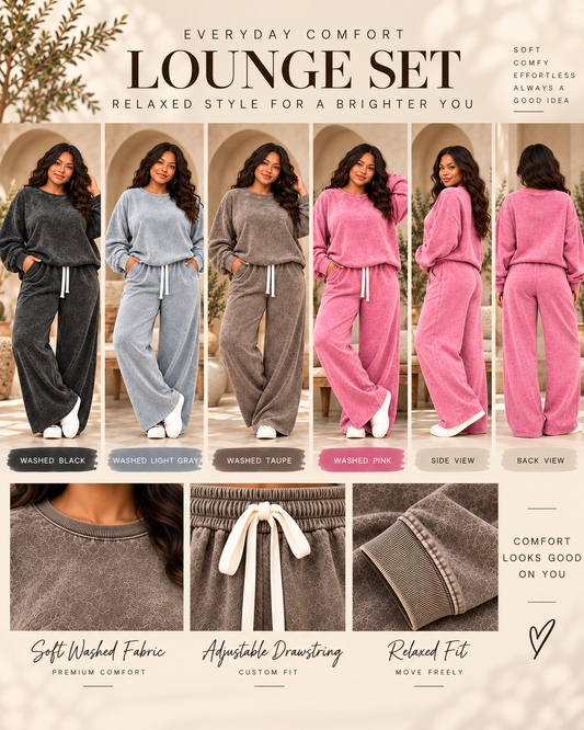 Two Piece Lounge Set