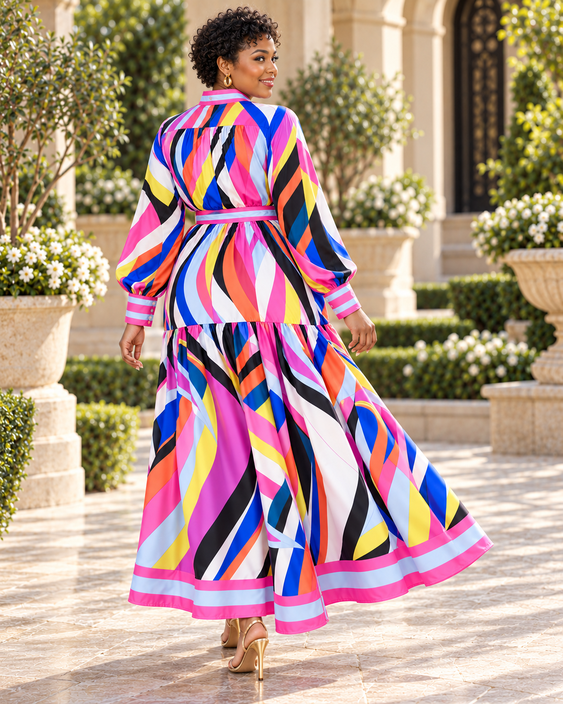 Color Pop Maxi Dress