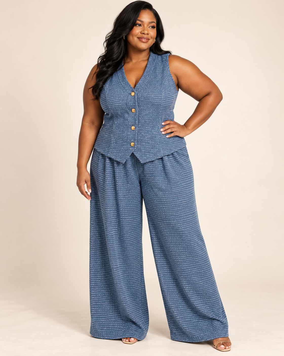 Two Piece Vest Set