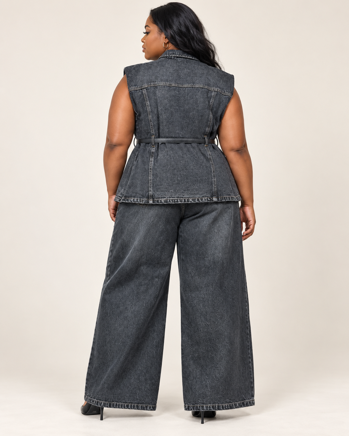 Three Piece Denim Set