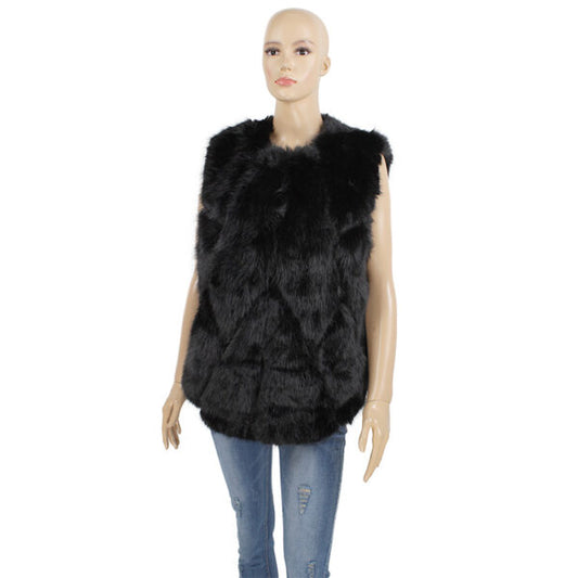 GLAM DOLL CROP FUR VEST