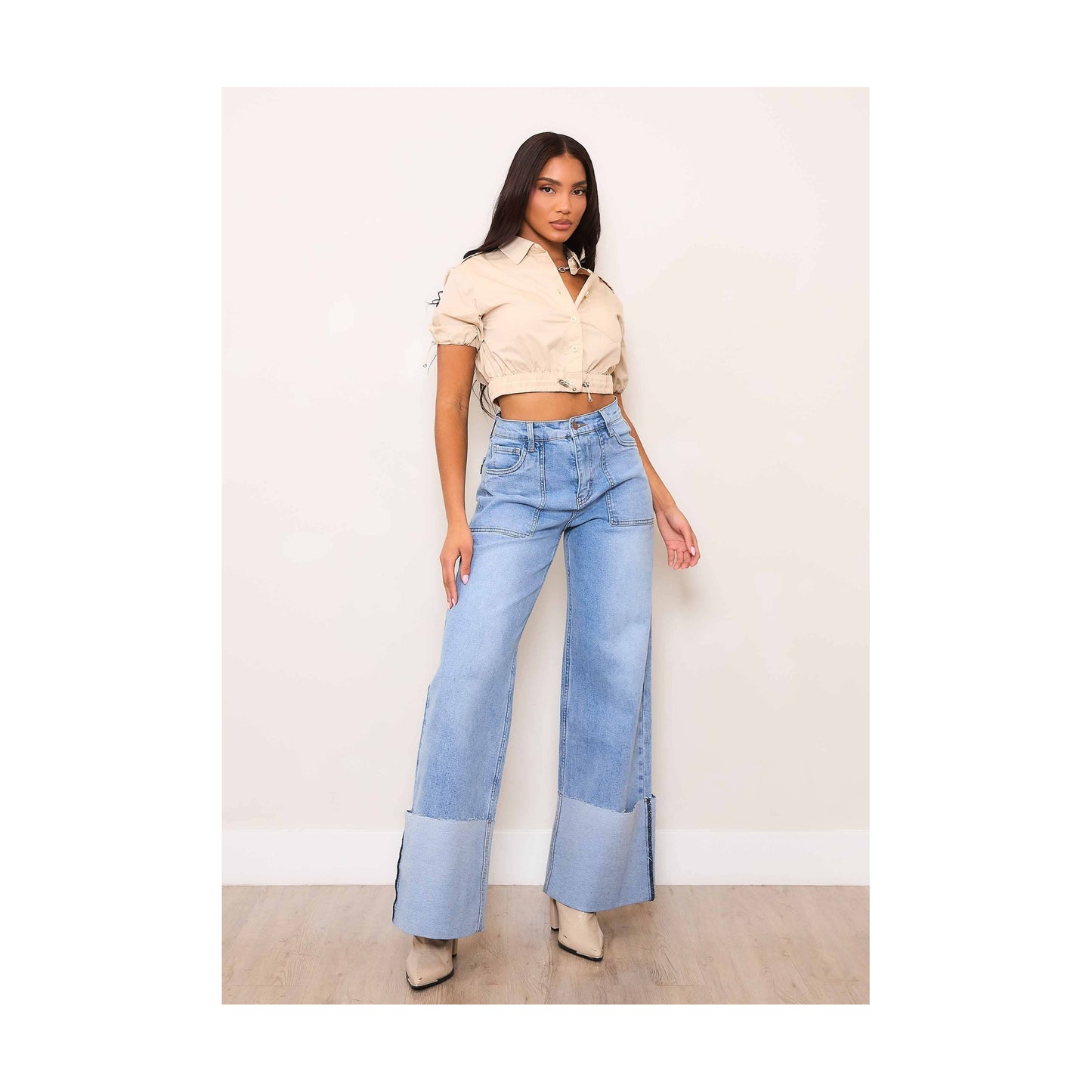 Culpo Wide Jeans:
