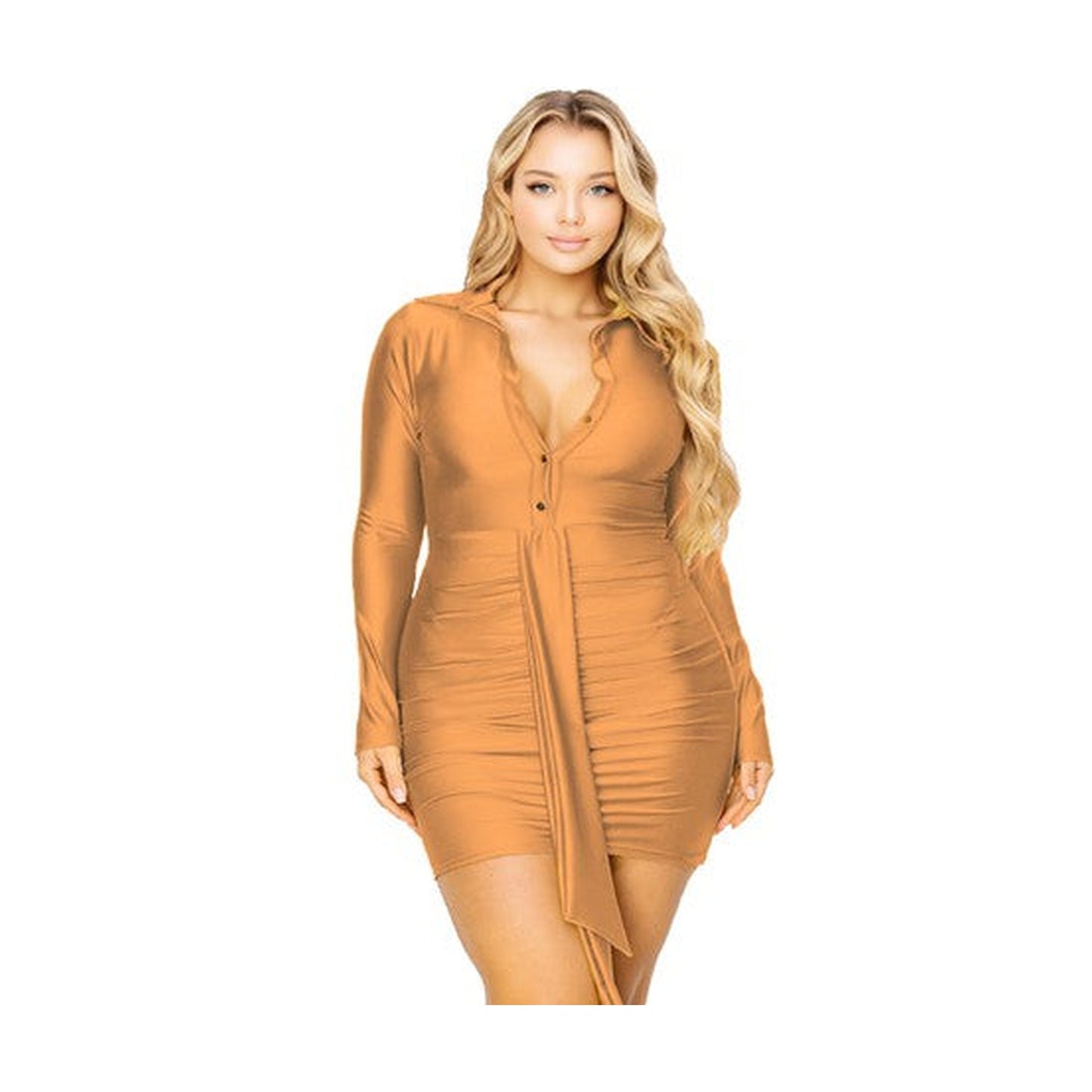 CURVY GIRL OFF SHOULDER PARTY DRESS