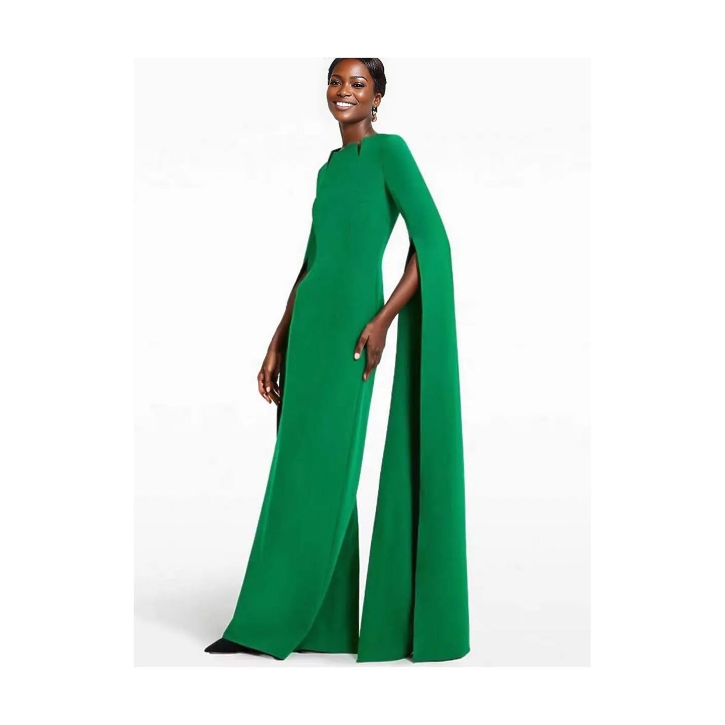 DOLMAN SLEEVE EVENING DRESS