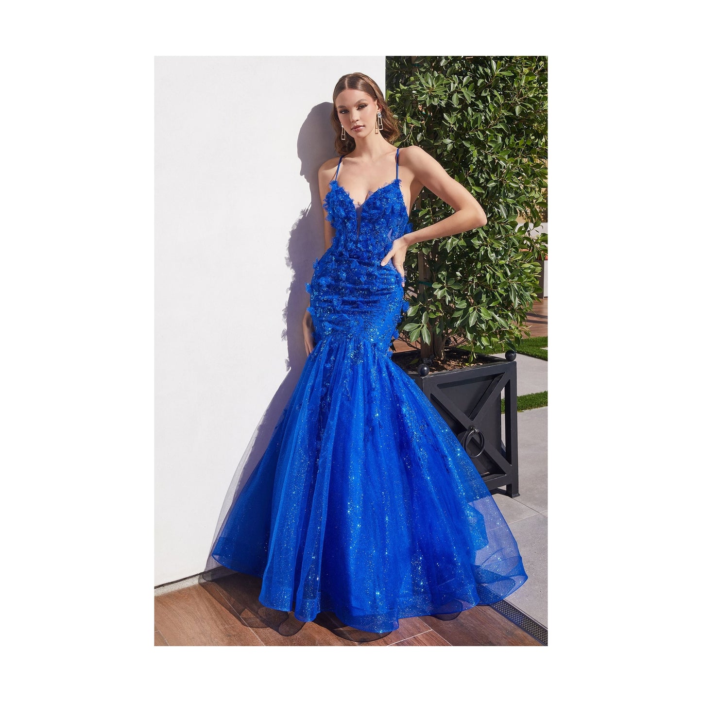 MERMAID FLORAL GOWN
