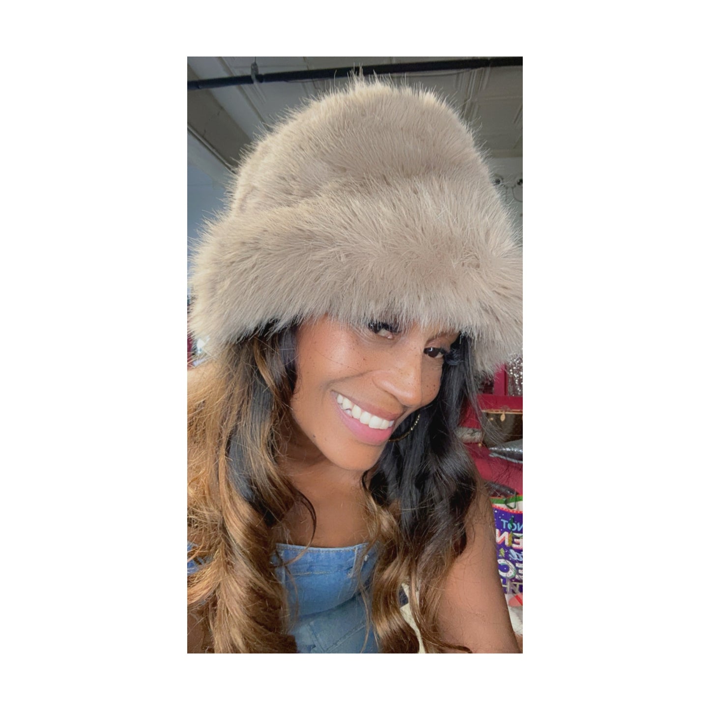 FURRY HAT