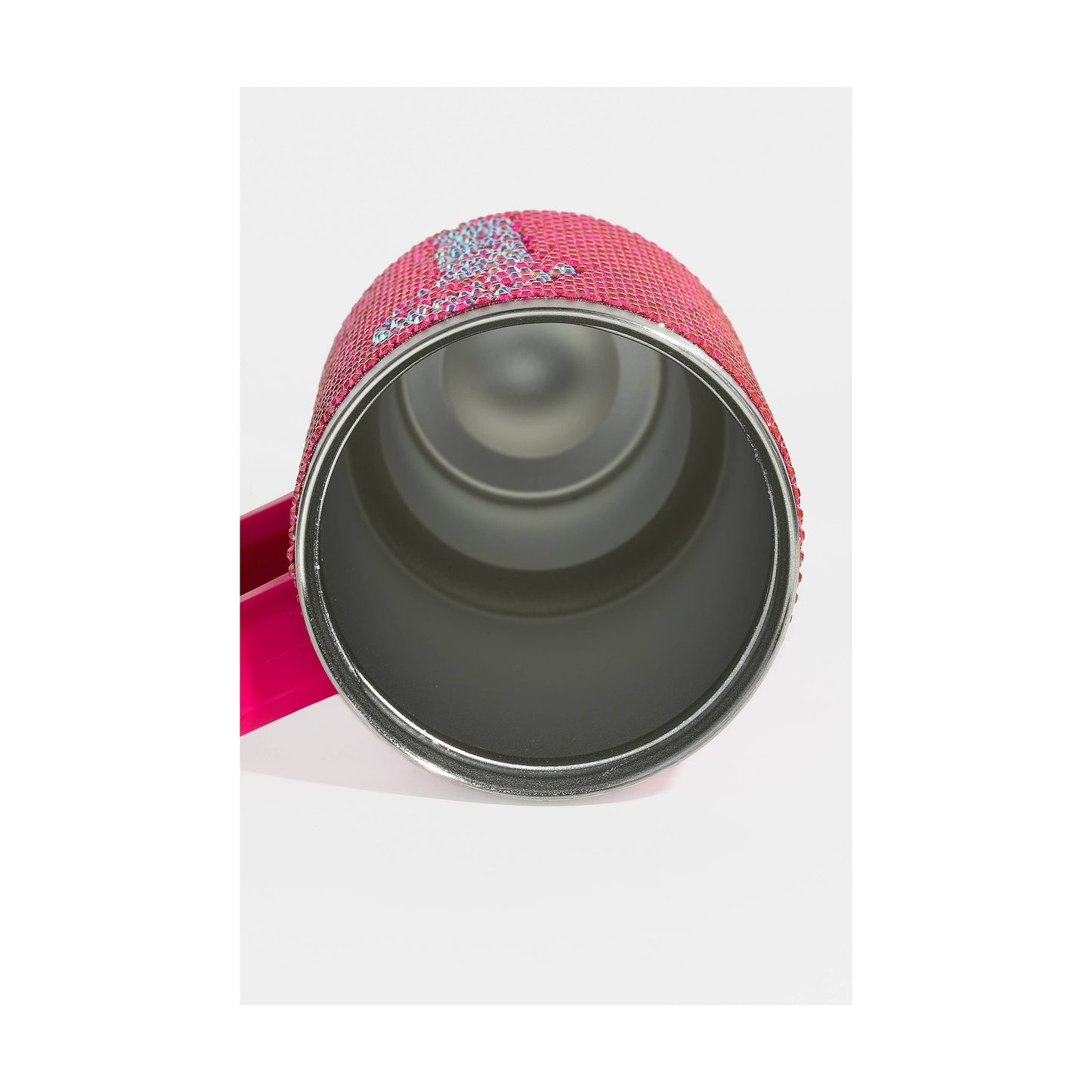 Pave Rhinestone Studded Queen Tumbler Cup: PINK