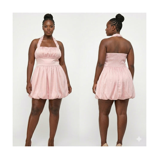 THE CLASSIC SATIN MINI DRESS