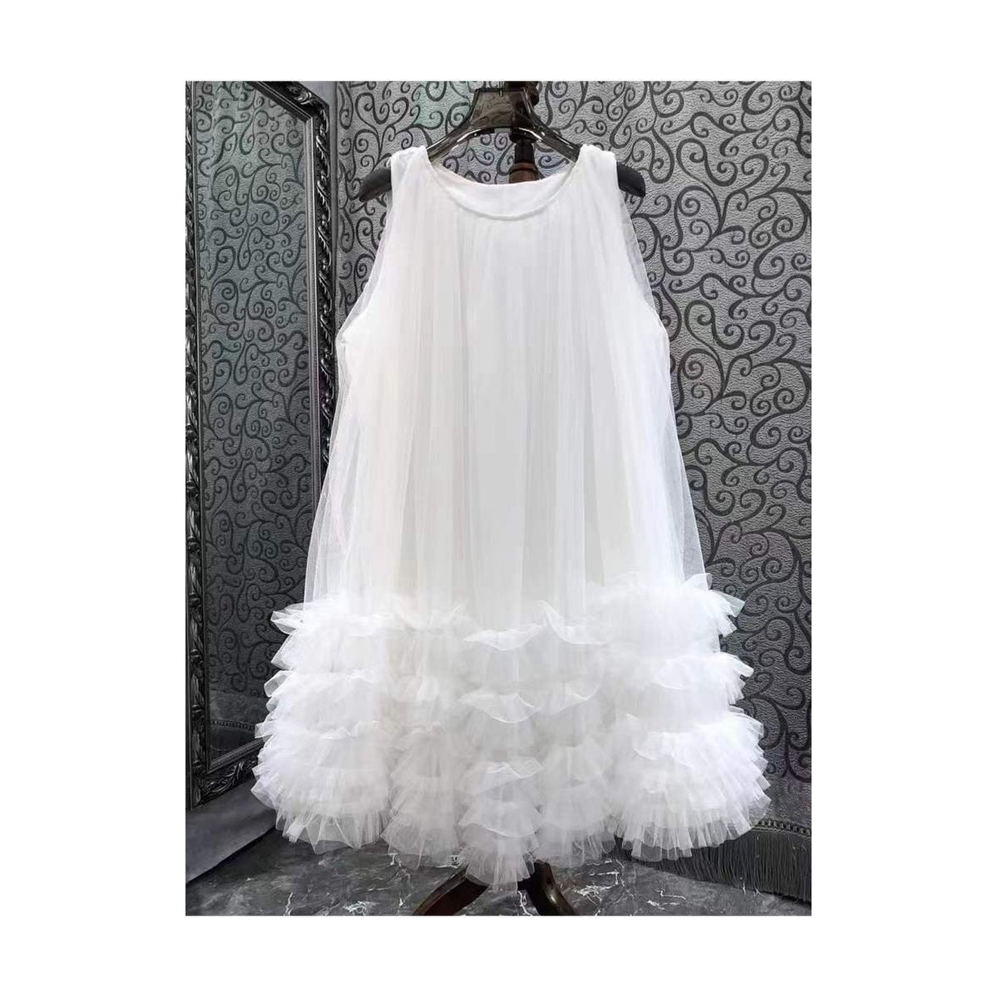 TULLE MINI DRESS