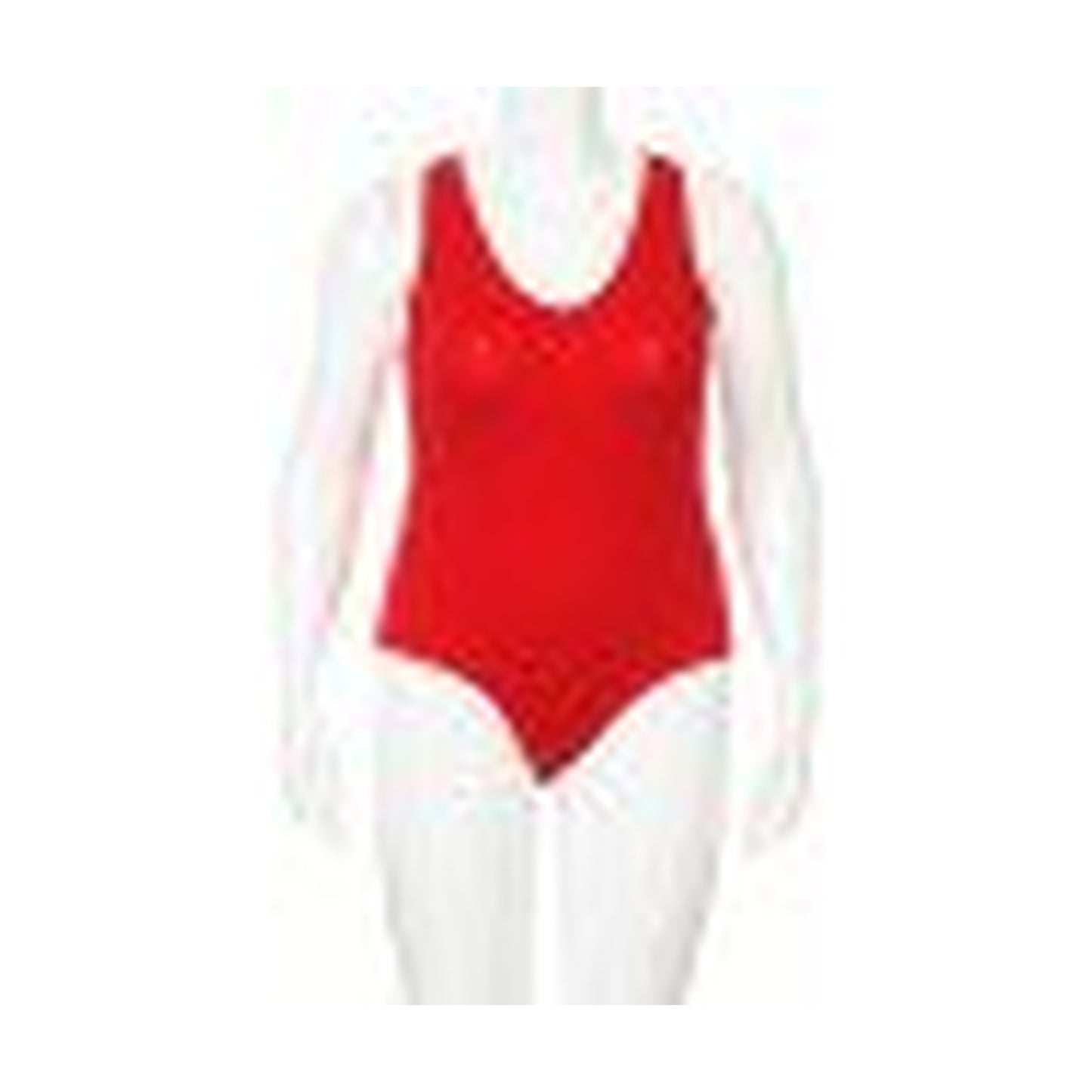 V-NECK SLEEVELESS RACERBACK BODYSUIT