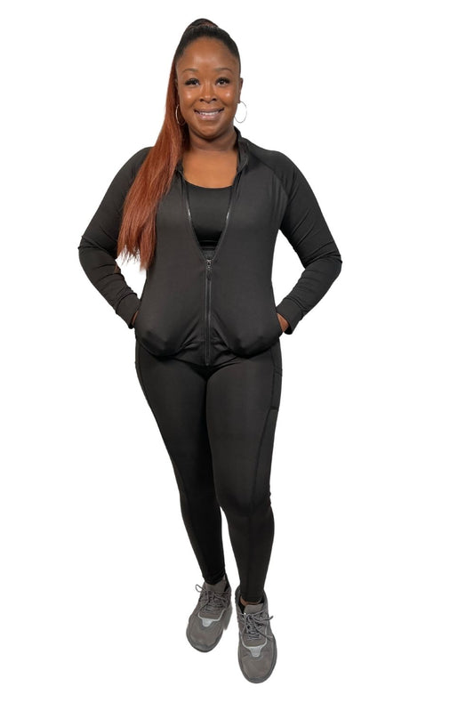 Athleisure 3pc Track Set