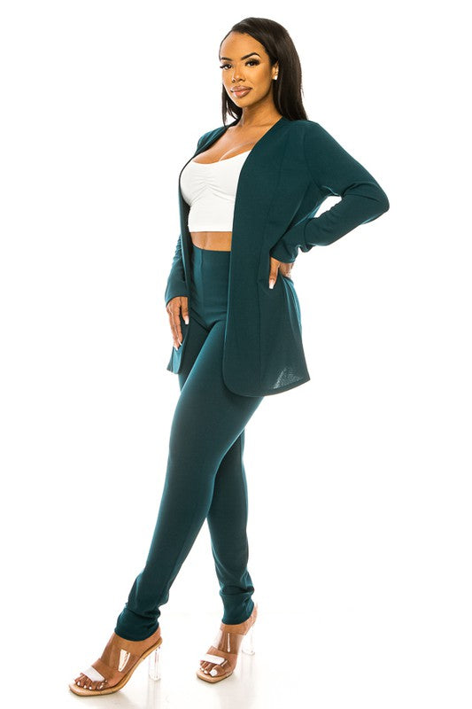 ALL BUSINESS BLAZER SET