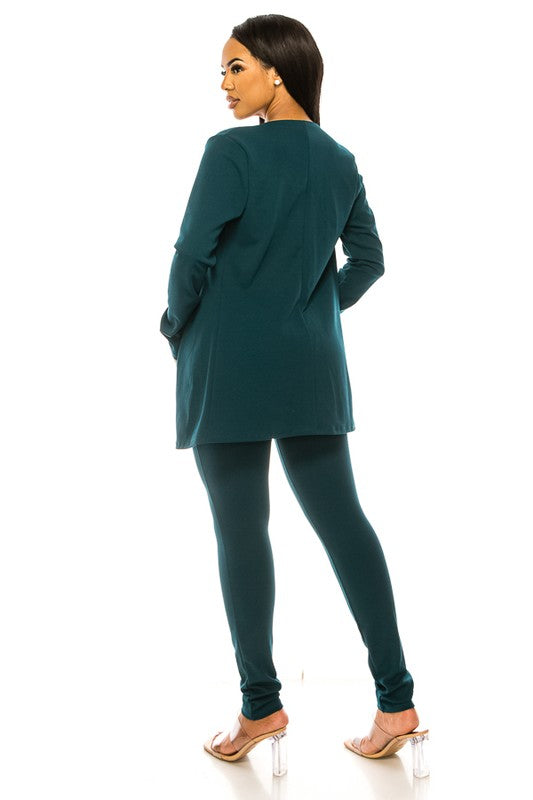 ALL BUSINESS BLAZER SET