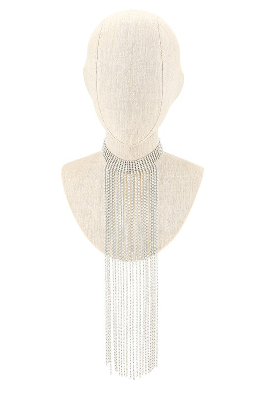 Bling Choker w/ Dangle Bling